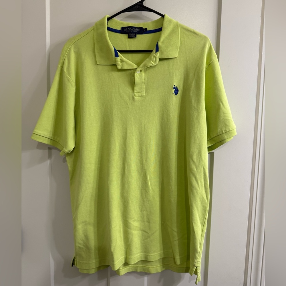 Ralph Lauren Men's Green Polo Shirt- Luxury Feel Style